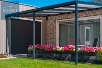 Terrassenüberdachung Nebbiolo 604x350 Anthrazit Opal-Polycarbonat Niedersachsen - Großefehn Vorschau