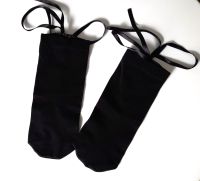 Schwarze La Perla Socken mit Schleifen. Italien Baden-Württemberg - Sandhausen Vorschau