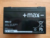 Bleiakku Maxx Batterie MB6-12 6V 12Ah Sachsen - Weischlitz Vorschau