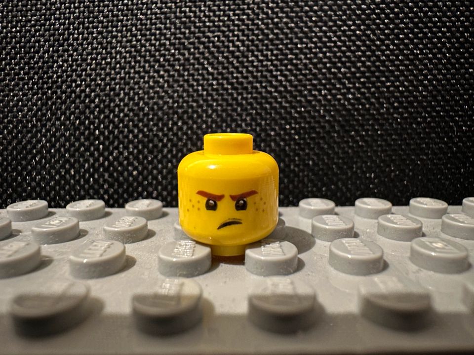 Lego Ninjago Jays Kopf mit Fehldruck in Augustdorf