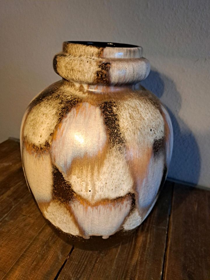 Große Vintage Scheurich Fat Lava Vase 70iger  Retro in Langenfeld