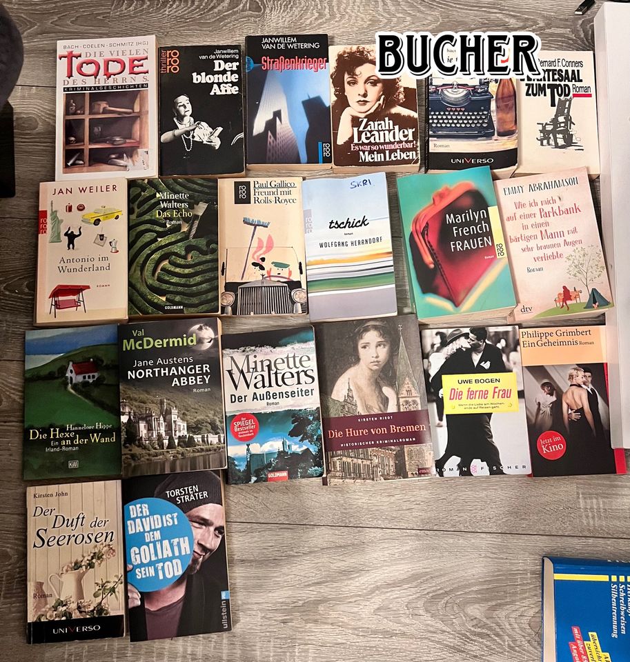 34 Verschiedene Bücher in Dortmund