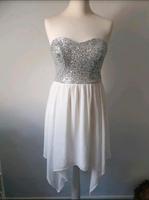 Abschlussball Cocktailkleid Partykleid Kleid Gr. 36 weiß silber Düsseldorf - Hassels Vorschau