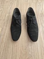 Schwarze Männer Lederschuhe in seht gutem Zustand Friedrichshain-Kreuzberg - Friedrichshain Vorschau