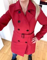 Hallhuber Trenchcoat Mantel in rot Gr.36 S Neu Bayern - Poing Vorschau