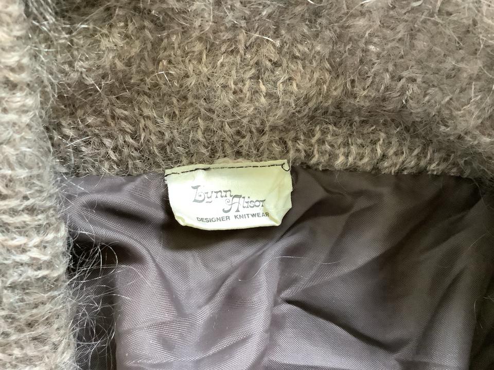 Lynn Alissot Strickjacke Cardigan 78% Mohair 13% Wolle braun in Hamburg