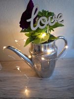 Kaffeekanne mit Blume und Beleuchtung Thüringen - Georgenthal Vorschau