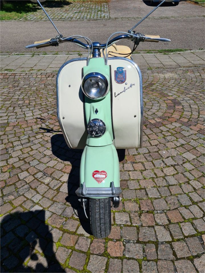 Roller Lambretta 150ccm Oldtimer  Baujahr 1955 in Regensburg