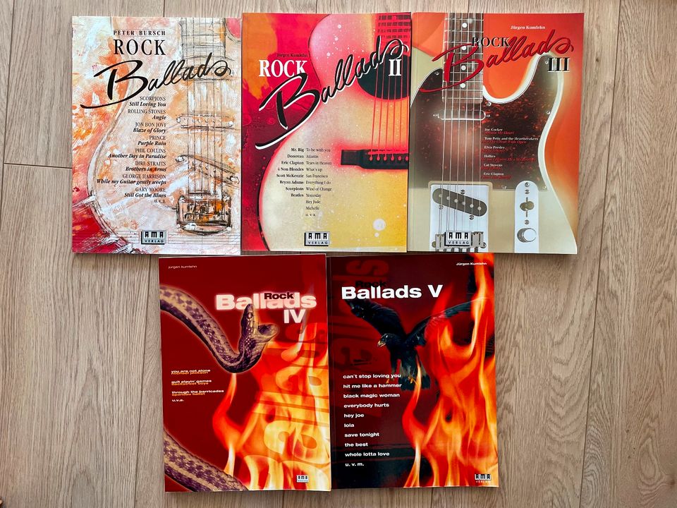 Rock Ballads I, II, III, IV, V in Bedburg