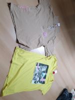 T-shirts  Gr.152 gelb und hellbraun Hessen - Ginsheim-Gustavsburg Vorschau