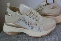 Sneaker Gold /Beige Gr. 40 *NEU* Baden-Württemberg - Wolpertswende Vorschau