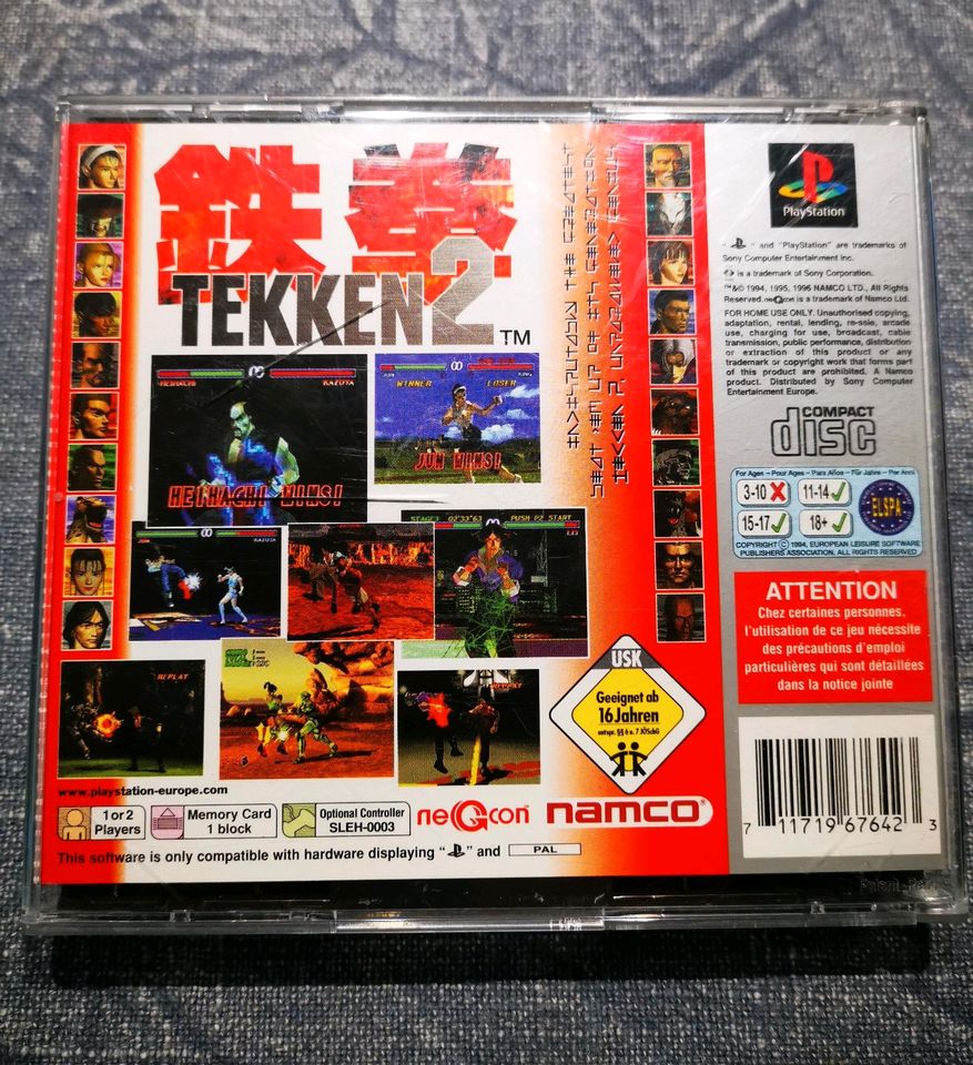 Playstation 1 Tekken 2 zu verkaufen in Düsseldorf