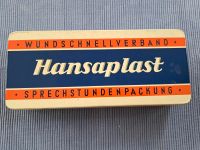 alte Blechdose Hansaplast Sprechstundenpackung Nr 1249 Beiersdorf Bayern - Augsburg Vorschau