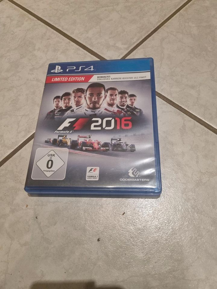 Ps4 spiel  Formel 1 2016 in Ennepetal