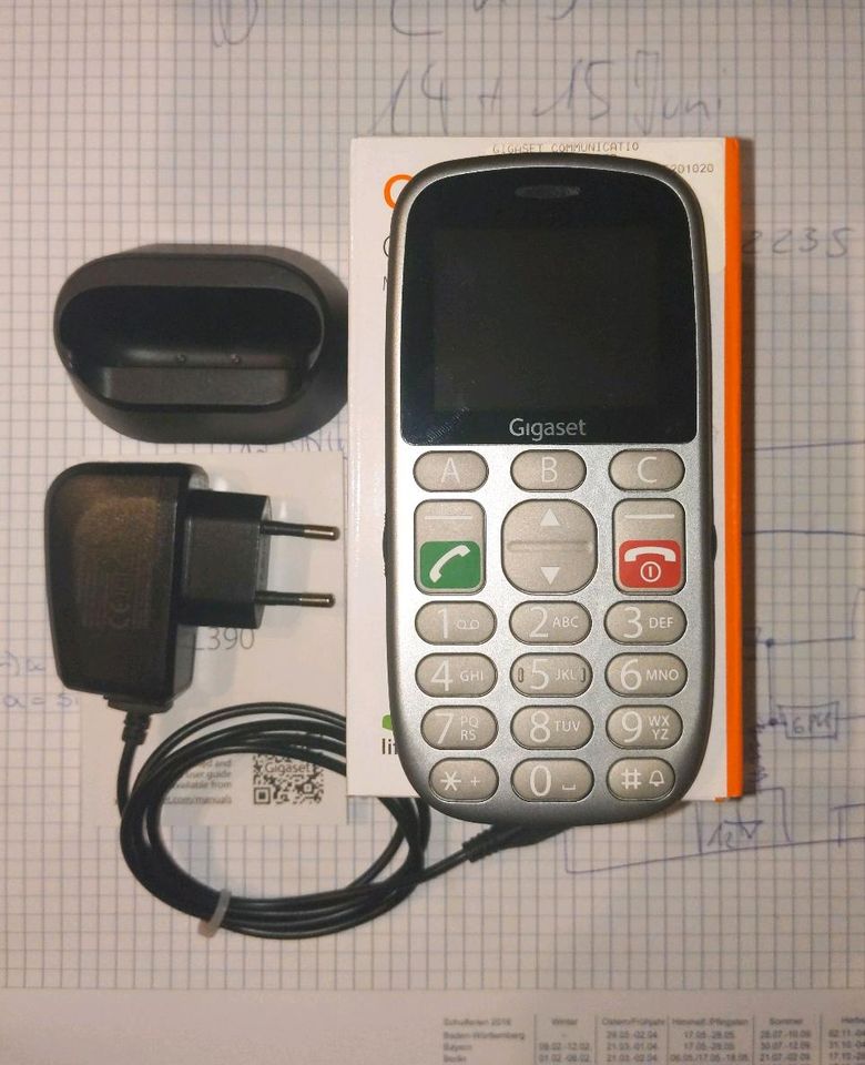 Gigaset GL390 Senioren Handy in Moos