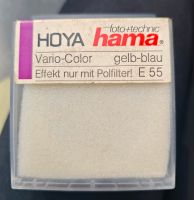 HOYA hama Effektfilter Vario-Color gelb-blau Hessen - Weilmünster Vorschau