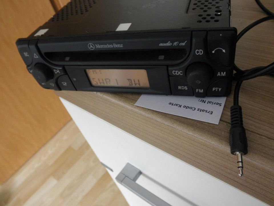 Mercedes Radio Audio 10 CD MF2910 mit AUX Anschluss in Gelsenkirchen