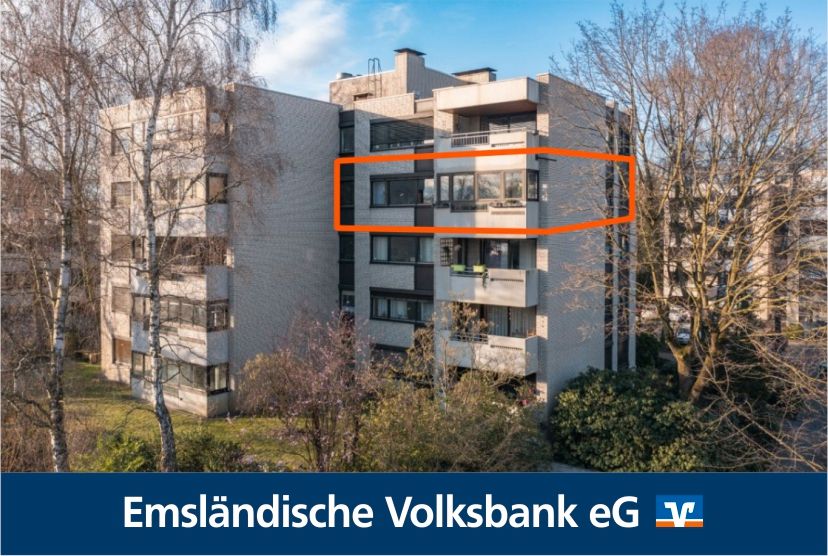 Gepflegte Eigentumswohnung mit Aussicht in attraktiver Lage in Lingen (Ems)