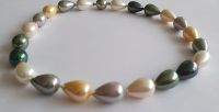 Neue echte Perlenkette Multicolor Muschelkern Hessen - Kassel Vorschau