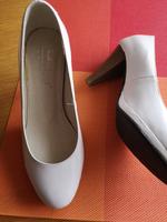 Damen pumps weiss / high heels schwarz Bayern - Ködnitz Vorschau