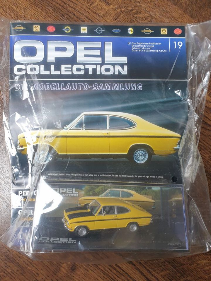 Opel Rallye Kadett B Coupé 1:43 collection in Sinsheim