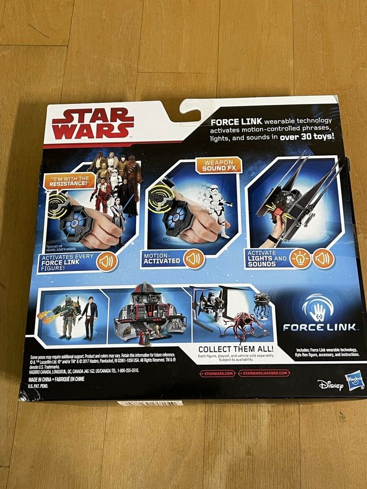 STAR WARS  Force Link Starterset KYLO REN Hasbro  Neu in Massing