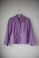 True Vintage Lederjacke lila Flieder 38 M Glattleder basic Wandsbek - Hamburg Marienthal Vorschau