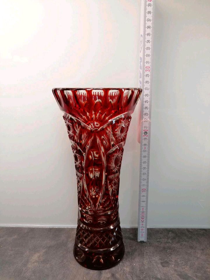 Bleikristall Vase in Berg im Gau