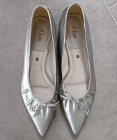 S.Oliver Damen Pumps-Ballerina-flache Schuhe, Gr.40, neu, silber Rheinland-Pfalz - Landau in der Pfalz Vorschau