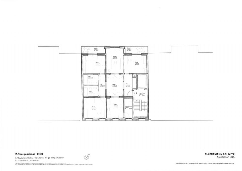 NEUBAU, tolle vier-Raum-Wohnung mit 2 Balkonen und Einbauküche in Leipzig