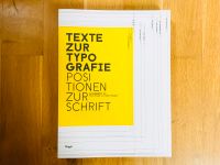 Texte zur Typografie – niggli Verlag Stuttgart - Stuttgart-West Vorschau