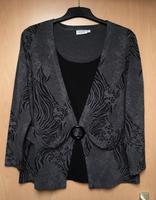 C&A Langarmshirt Tunika Leo Zebra Glitzer grau schwarz Gr. XL Rheinland-Pfalz - Pirmasens Vorschau