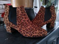 Leoparden Schuhe Pumps Stiefelletten Gr 41 Nordrhein-Westfalen - Wetter (Ruhr) Vorschau