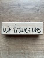 Stempel „wir trauen uns“ - Hochzeit Rheinland-Pfalz - Hermeskeil Vorschau