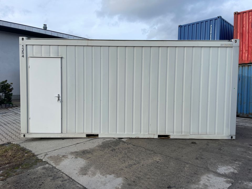 20ft Sanitärcontainer Bürocontainer Container mit Küche Baucontainer Wohncontainer in Kronau