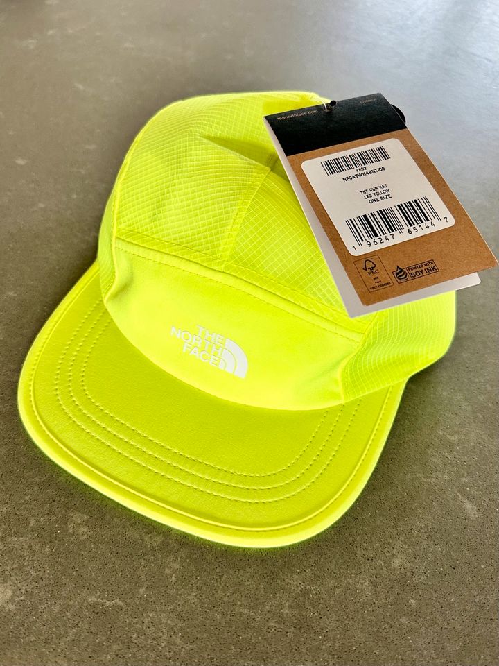 THE NORTH FACE run hat led yellow   laufen joggen Mode cap in Raubling