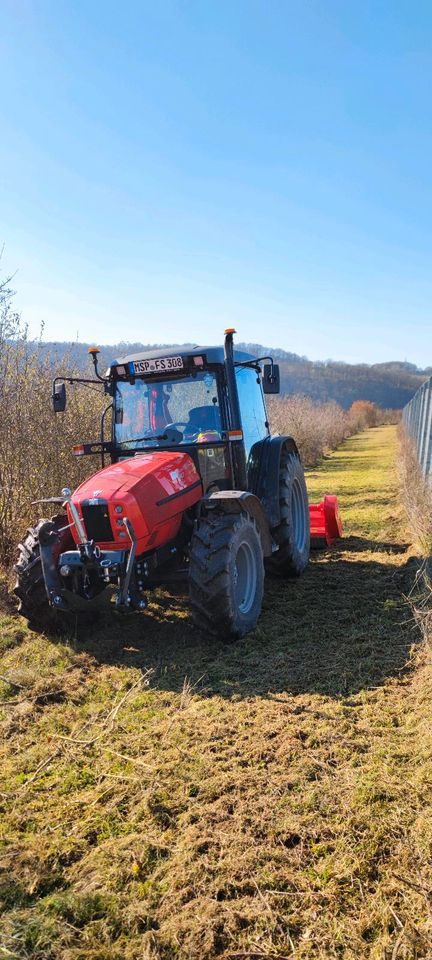 Forstservice Häckseln Mulchen Bauplatz Rodung Hecken schneiden in Marktheidenfeld