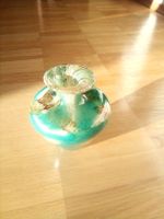 Sehr schöne Vase Mdina klein Kunstglas Grün Gold-Braun 70er München - Au-Haidhausen Vorschau