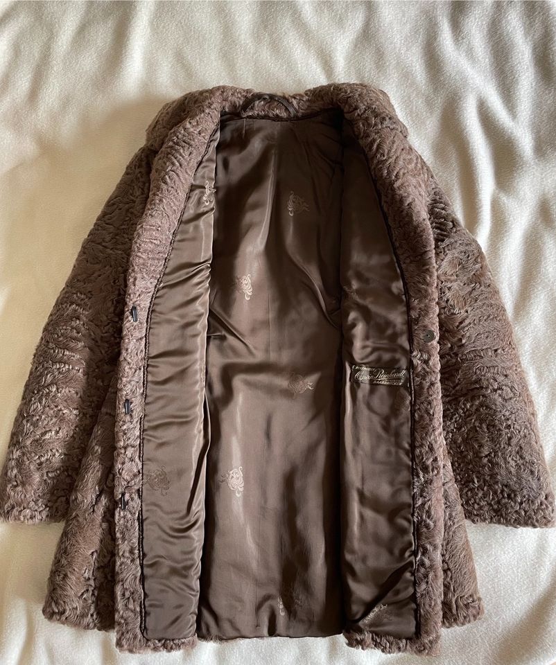 Pelzjacke Persianer braun Vintage Größe 36/38 in Saarbrücken