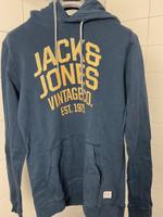 Blauer Jack & Jones Hoodie mit Kapuze und Bauchtasche Kreis Pinneberg - Elmshorn Vorschau
