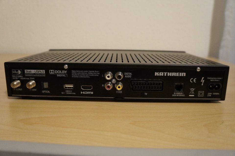 Kathrein Sat Receiver 903SW in Weißenhorn