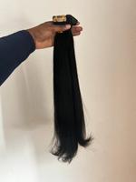 Glatte, voluminöse Tape-In Extensions 50cm Echthaar Pankow - Weissensee Vorschau