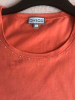 Top Shirt Gr 46 NEUWERTIG Orange mit Silber Nieten Damen Kleider Baden-Württemberg - Brühl Vorschau