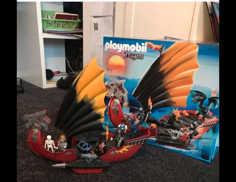 PLAYMOBIL 5481 Drachen Kampfschiff in Bremen