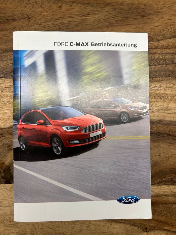 Bedienungsanleitung Kundenliteratur Ford C-MAX 2015-2019 Deutsch in Oberthal