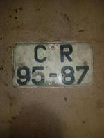 ddr Kennzeichen Motorrad Güstrow - Landkreis - Teterow Vorschau
