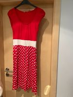 Cooles Kleid.Gr.40.rot/weiß.Dots. Sachsen - Zwenkau Vorschau