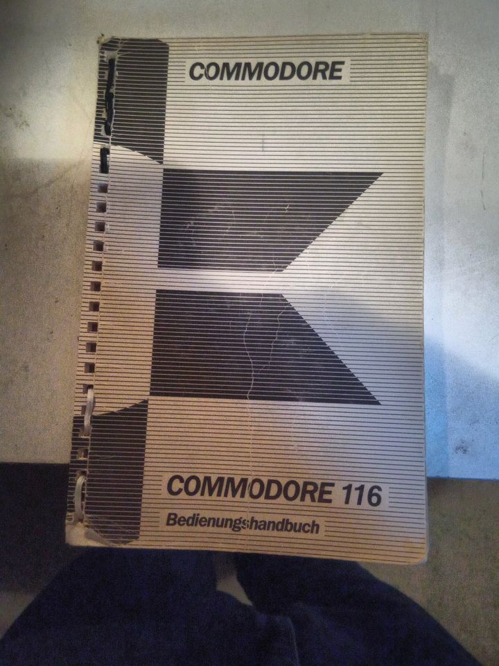 Commodore 116 Bedienungshandbuch in Weinböhla