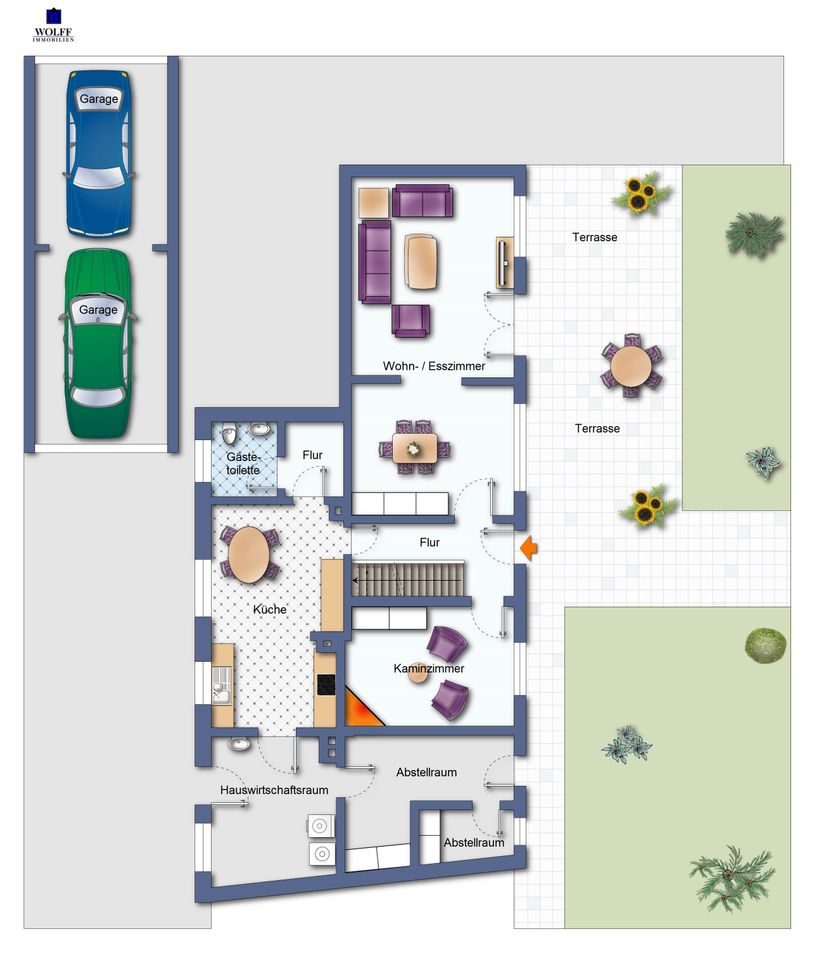 0 % Käuferprovision! 3-Parteien-Haus im Herzen von Harpstedt! in Harpstedt