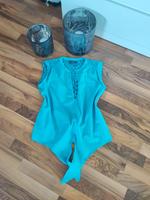 Yessica Damen Bluse blau kurzarm Grösse 36 Baden-Württemberg - Winnenden Vorschau